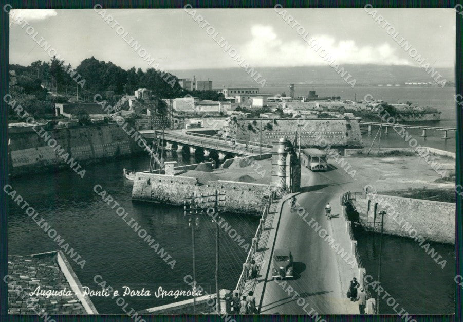 Siracusa Augusta Foto FG cartolina ZKM7903 – fronte