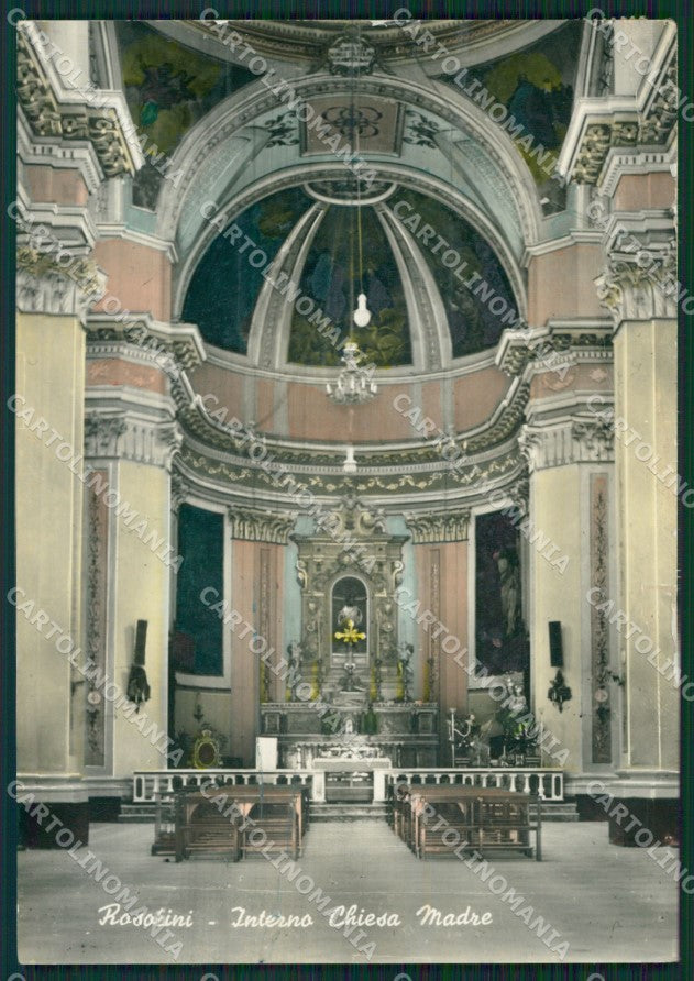 Siracusa Rosolini PIEGA Foto FG cartolina ZKM7910 – fronte