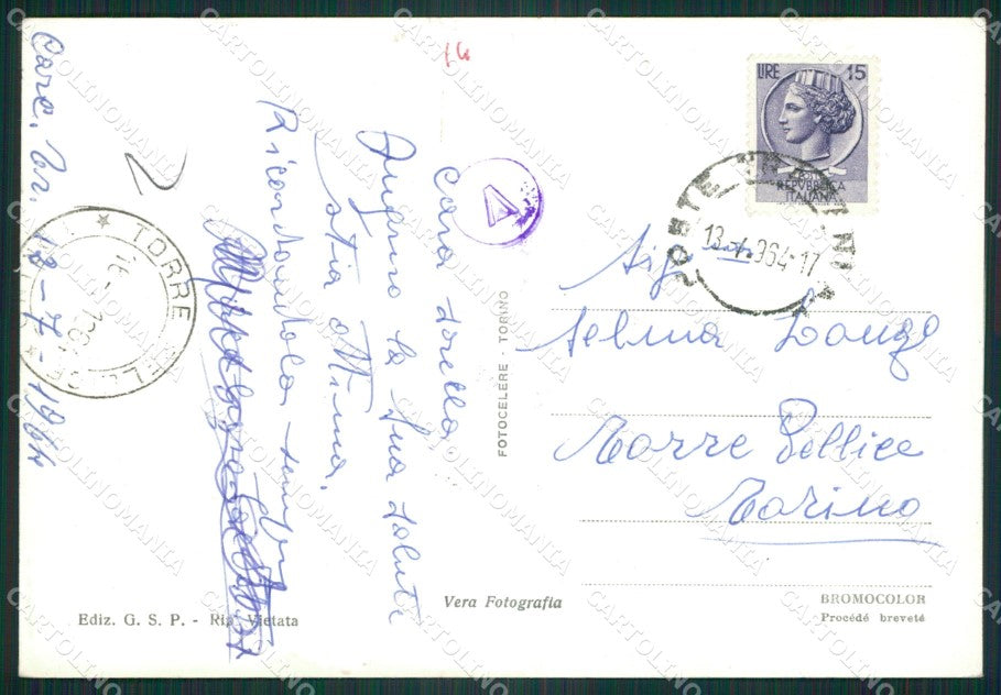 Trapani Città Saluti da Foto FG cartolina ZKM7916 – retro