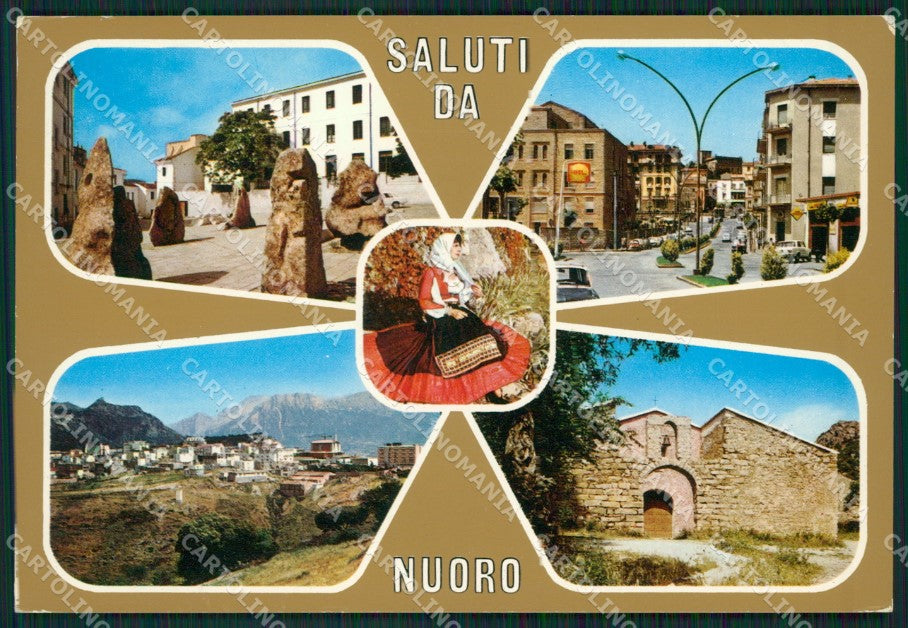Nuoro Città Saluti da Foto FG cartolina ZKM7959 – fronte
