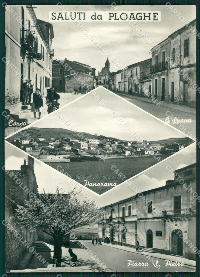 Sassari Ploaghe Saluti da Foto FG cartolina ZKM7982 – fronte