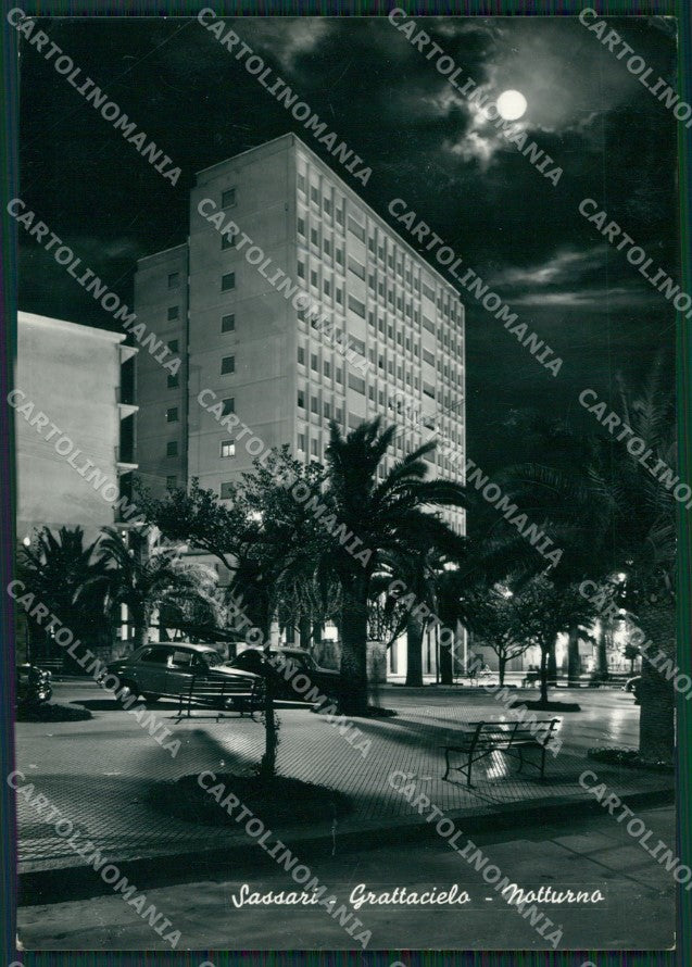 Sassari Città Auto Foto FG cartolina ZKM7987 – fronte