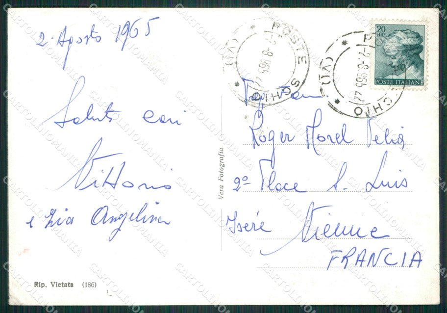 Vicenza Schio Saluti da Foto FG cartolina ZKM8003 – retro