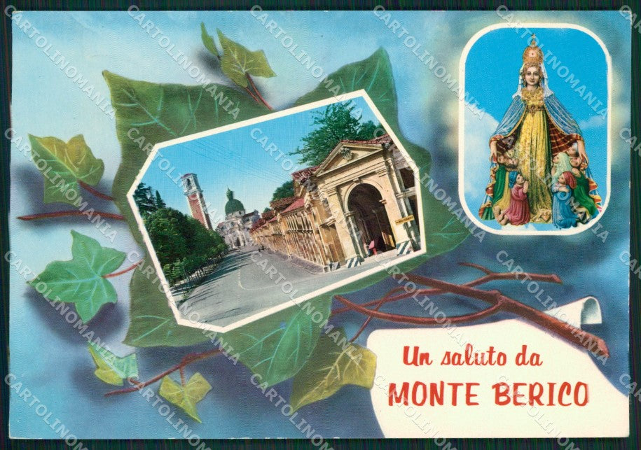 Vicenza Monte Berico Saluti da Foto FG cartolina ZKM8025 – fronte