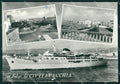 Roma Civitavecchia Saluti da Navi Foto FG cartolina ZKM8040 – fronte