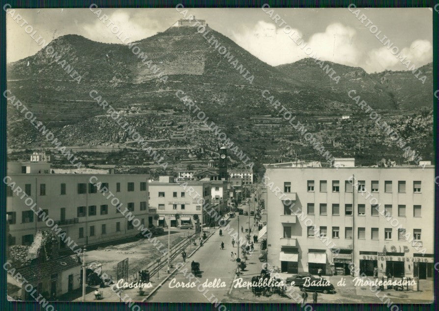 Frosinone Cassino PIEGA Foto FG cartolina ZKM8058 – fronte