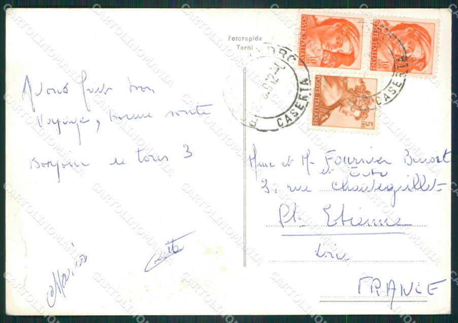 Frosinone Cassino Saluti da Foto FG cartolina ZKM8059 – retro