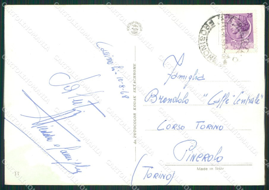 Frosinone Cassino Saluti da Foto FG cartolina ZKM8063 – retro