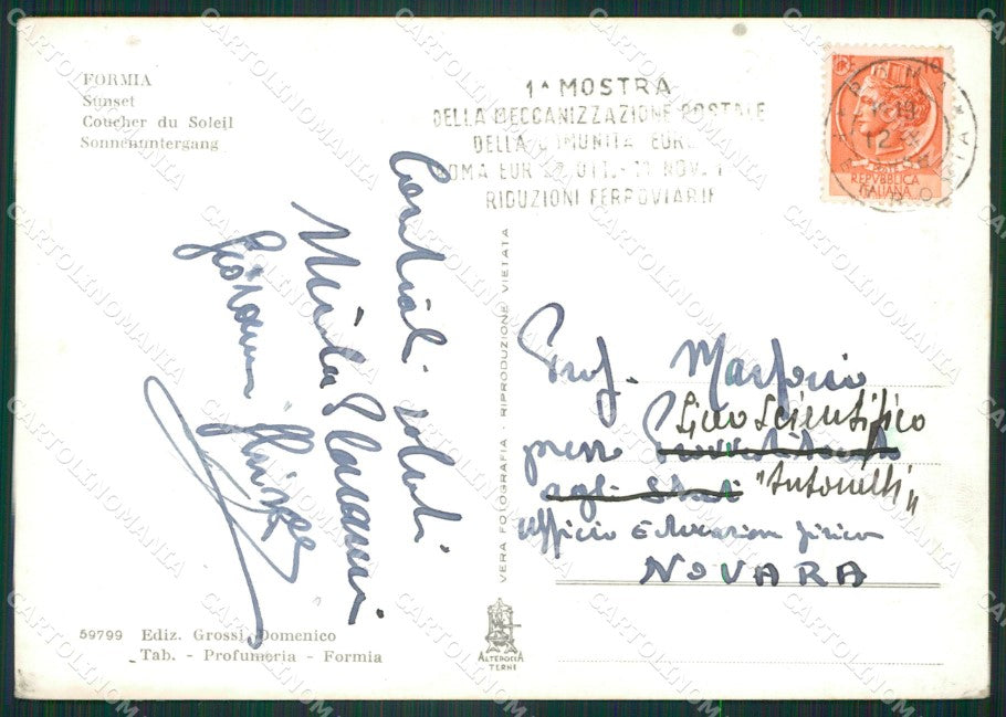 Latina Formia Barca Foto FG cartolina ZKM8068 – retro