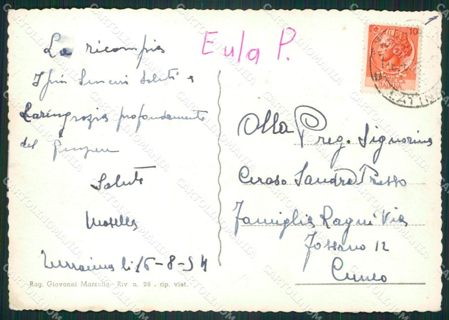 Latina Terracina Saluti da Foto FG cartolina ZKM8069 – retro