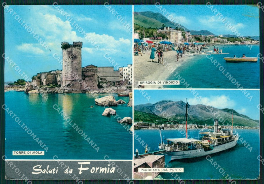 Latina Formia Saluti da ABRASA Foto FG cartolina ZKM8074 – fronte