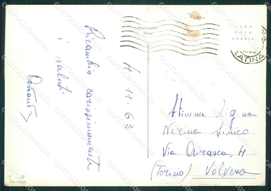 Latina Sabaudia Foto FG cartolina ZKM8075 – retro