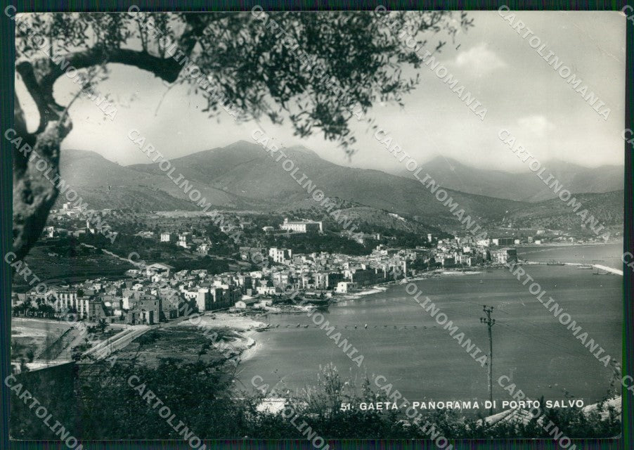 Latina Gaeta PIEGHE Foto FG cartolina ZKM8077 – fronte