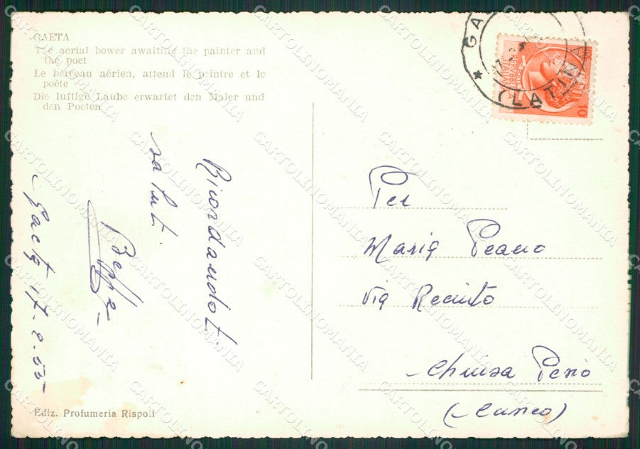 Latina Gaeta Foto FG cartolina ZKM8079 – retro