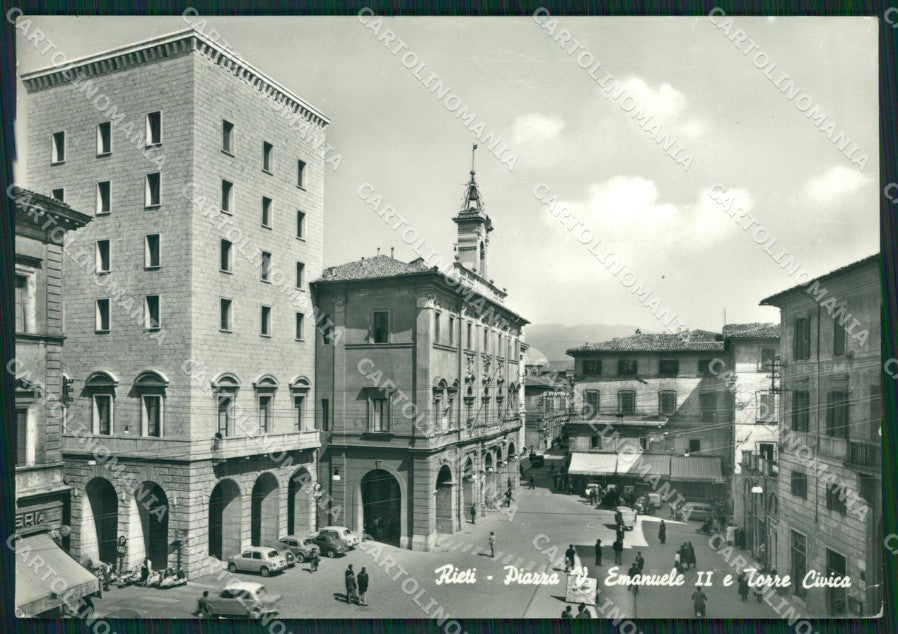 Rieti Città Auto Foto FG cartolina ZKM8087 – fronte