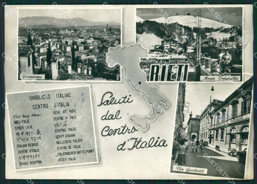 Rieti Città Foto FG cartolina ZKM8088 – fronte