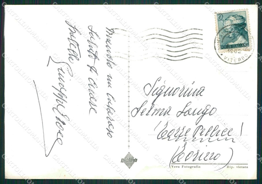 Viterbo Soriano nel Cimino Auto Foto FG cartolina ZKM8098 – retro