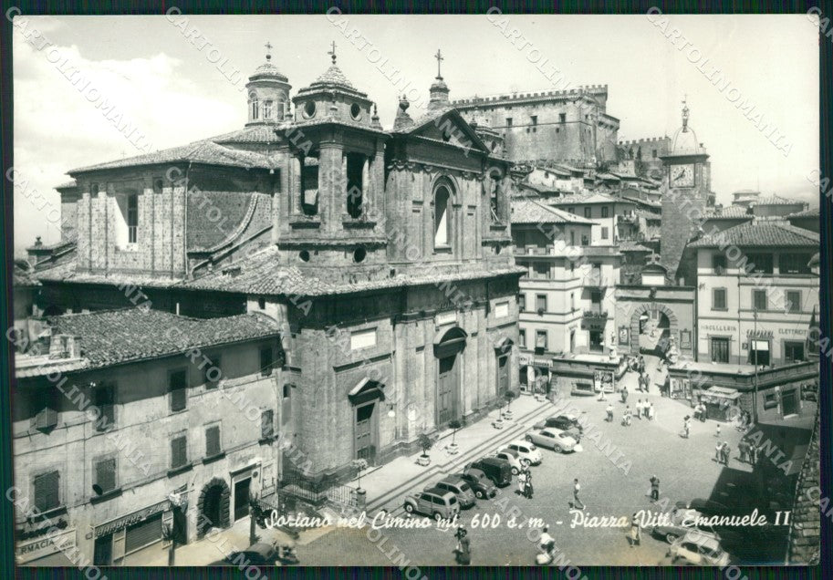 Viterbo Soriano nel Cimino MACCHIA STRAPPINO Auto Foto FG cartolina ZKM8099 – fronte