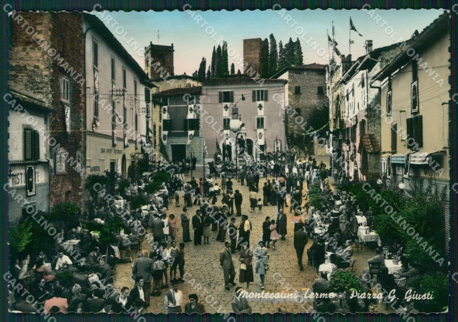 Pistoia Montecatini Terme Foto FG cartolina ZKM8104 – fronte