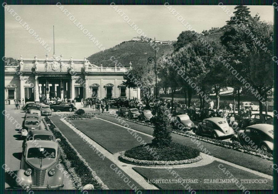 Pistoia Montecatini Terme Auto Foto FG cartolina ZKM8105 – fronte