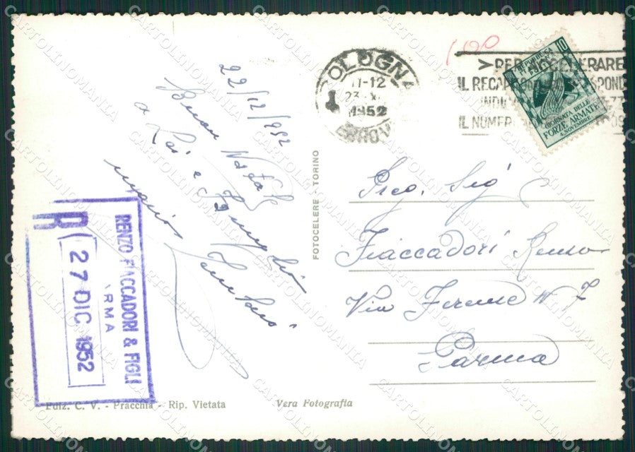 Pistoia Pracchia Foto FG cartolina ZKM8112 – retro
