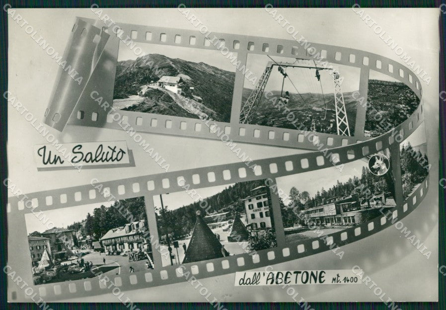 Pistoia Abetone Saluti da Foto FG cartolina ZKM8118 – fronte