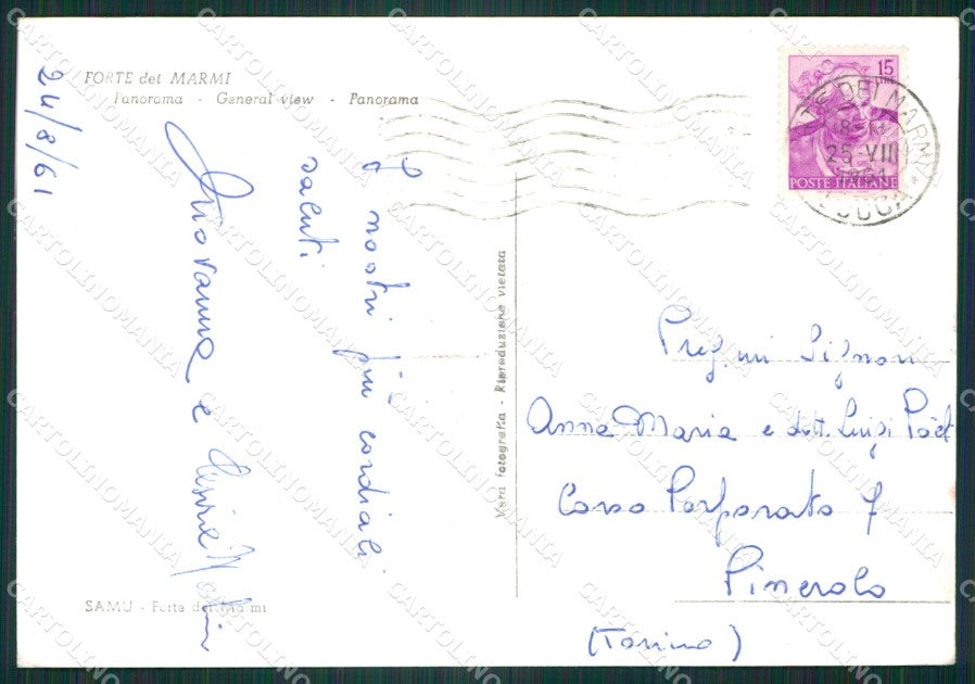 Lucca Forte Dei Marmi Foto FG cartolina ZKM8122 – retro