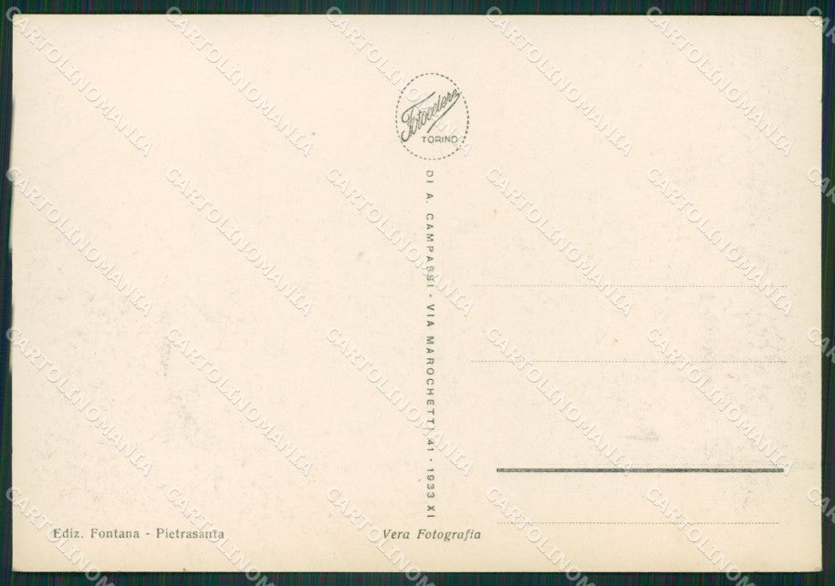 Lucca Pietrasanta Valdicastello Casa Carducci Foto FG cartolina ZKM8123 – retro