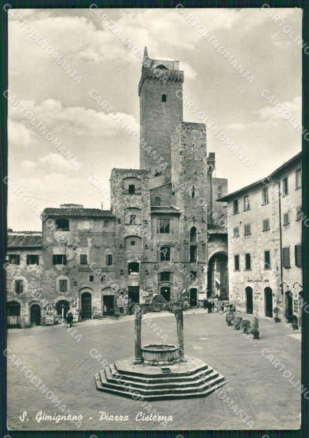 Siena San Gimignano Foto FG cartolina ZKM8137 – fronte