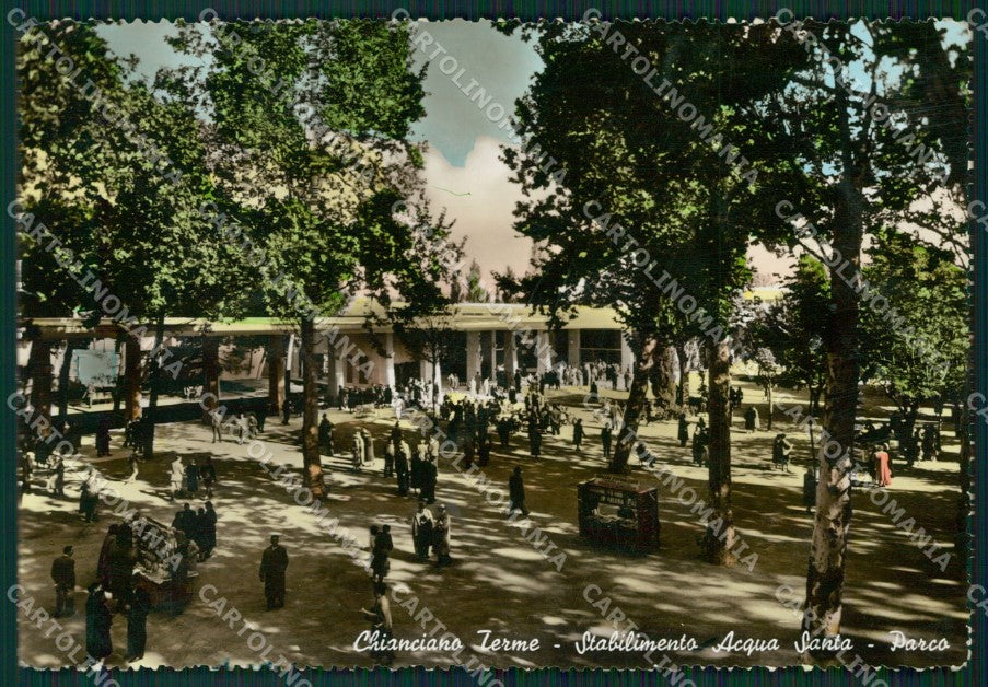 Siena Chianciano Terme PIEGHINA FORO Foto FG cartolina ZKM8139 – fronte