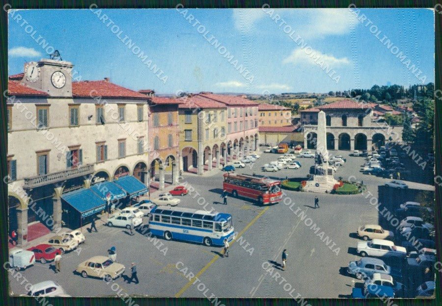 Siena Colle Val D'Elsa Corriera Auto Foto FG cartolina ZKM8142 – fronte