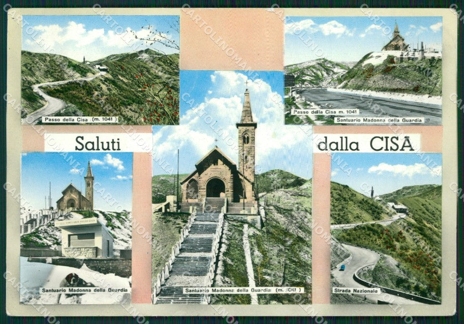 Parma Berceto Passo della Cisa Saluti da Foto FG cartolina ZKM8149 – fronte