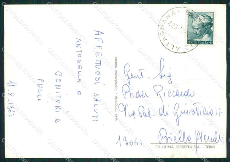 Massa San Carlo Terme Foto FG cartolina ZKM8154 – retro