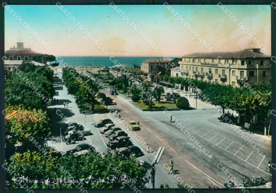 Massa Marina di Auto PIEGHINE Foto FG cartolina ZKM8158 – fronte