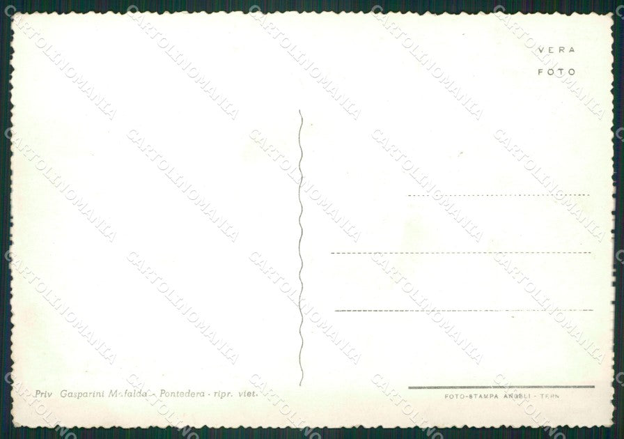 Pisa Pontedera Foto FG cartolina ZKM8168 – retro