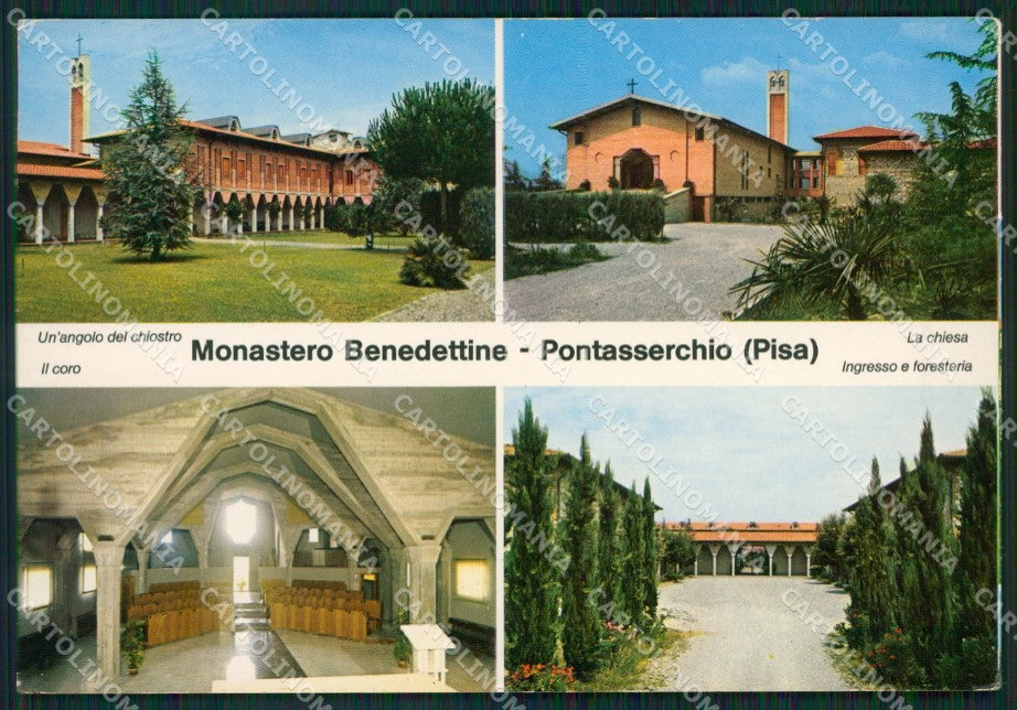 Pisa San Giuliano Terme Pontasserchio Foto FG cartolina ZKM8173 – fronte