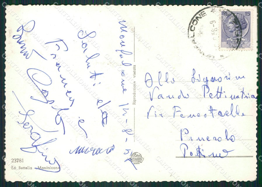 Gorizia Monfalcone Foto FG cartolina ZKM8181 – retro
