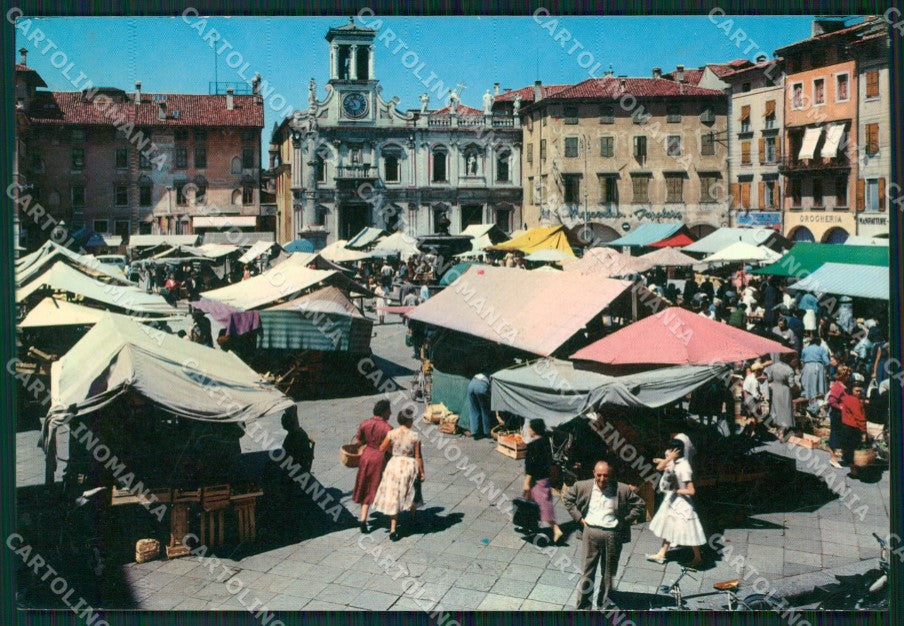 Udine Città Mercato Foto FG cartolina ZKM8185 – fronte