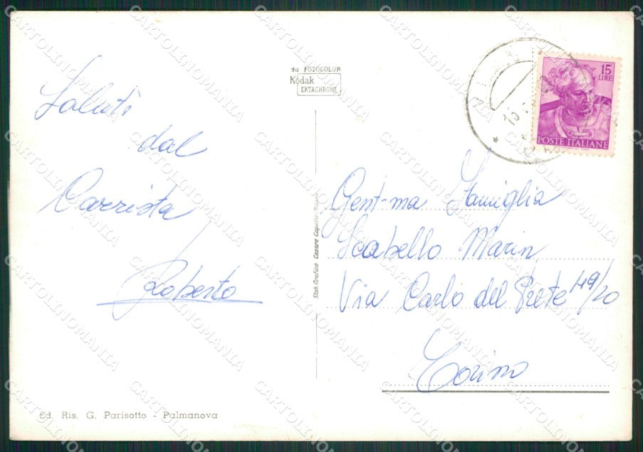 Udine Palmanova Saluti da Foto FG cartolina ZKM8202 – retro