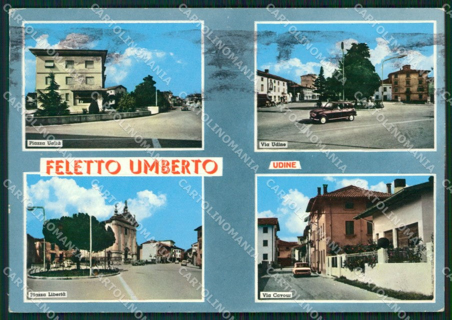 Udine Tavagnacco Feletto Umberto Foto FG cartolina ZKM8208 – fronte