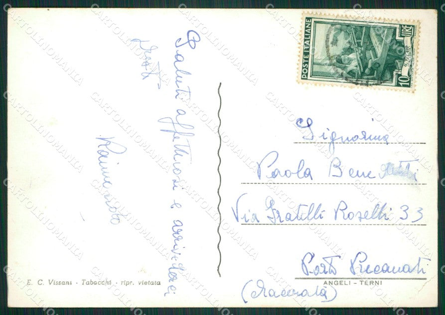 Macerata Tolentino Foto FG cartolina ZKM8215 – retro