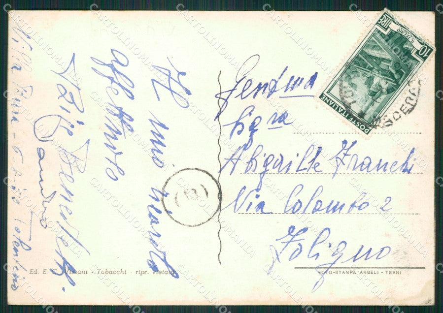 Macerata Tolentino Foto FG cartolina ZKM8216 – retro