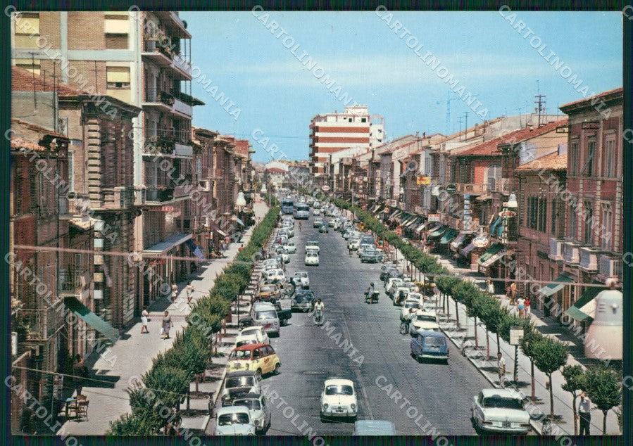 Macerata Civitanova Marche Auto Foto FG cartolina ZKM8217 – fronte