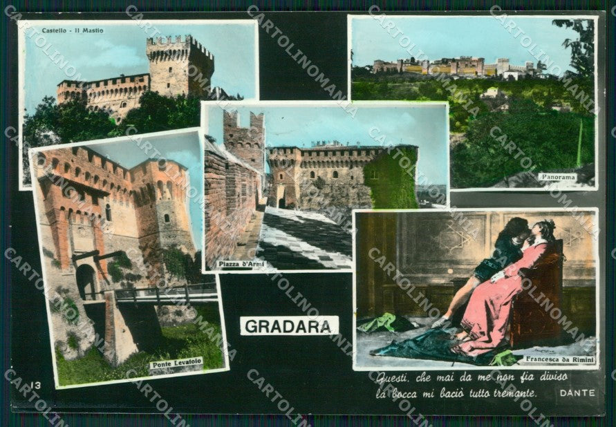 Pesaro Gradara Foto FG cartolina ZKM8223 – fronte