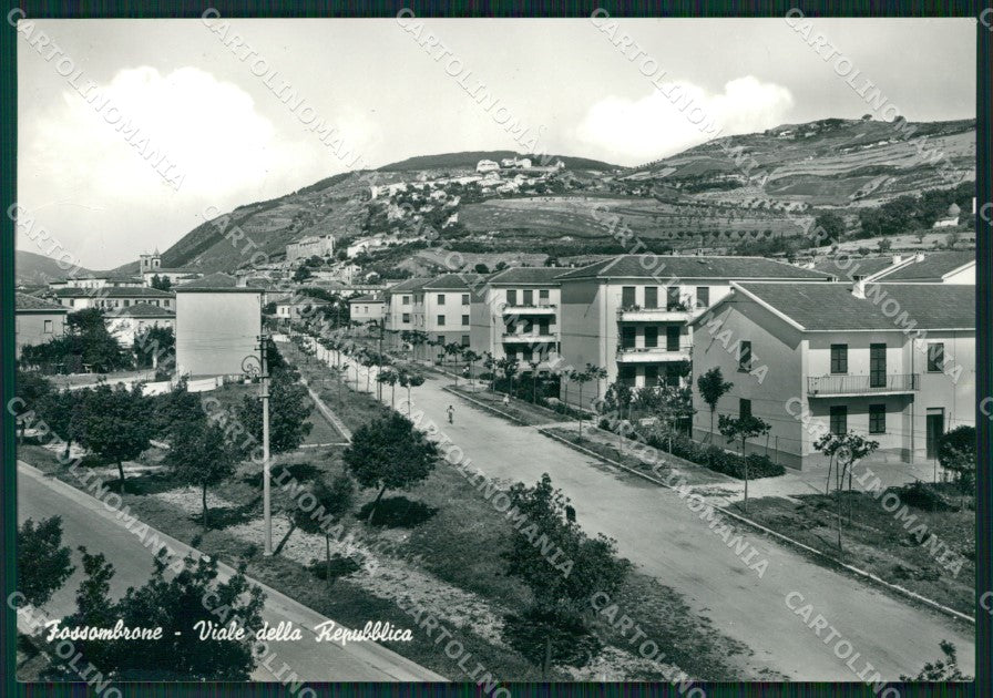 Pesaro Fossombrone STRAPPINO Foto FG cartolina ZKM8226 – fronte