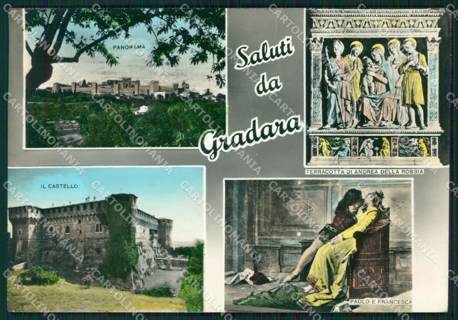 Pesaro Gradara Saluti da Foto FG cartolina ZKM8235 – fronte