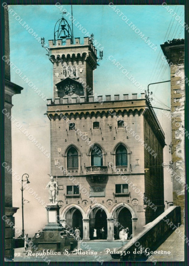 Repubblica di San Marino PIEGHINA Foto FG cartolina ZKM8276 – fronte