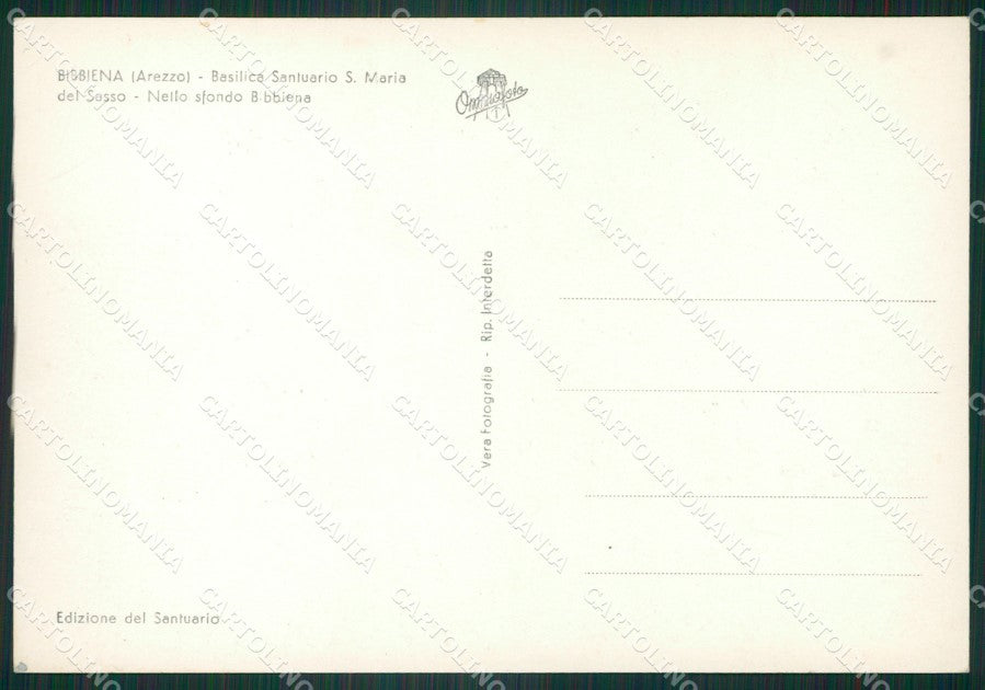 Arezzo Bibbiena Foto FG cartolina ZKM8289 – retro