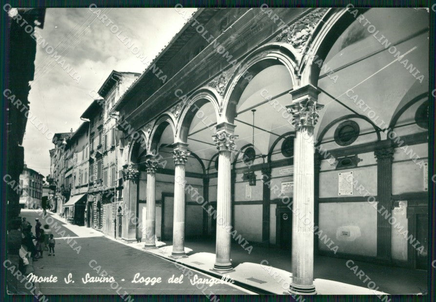 Arezzo Monte San Savino ABRASA Foto FG cartolina ZKM8293 – fronte