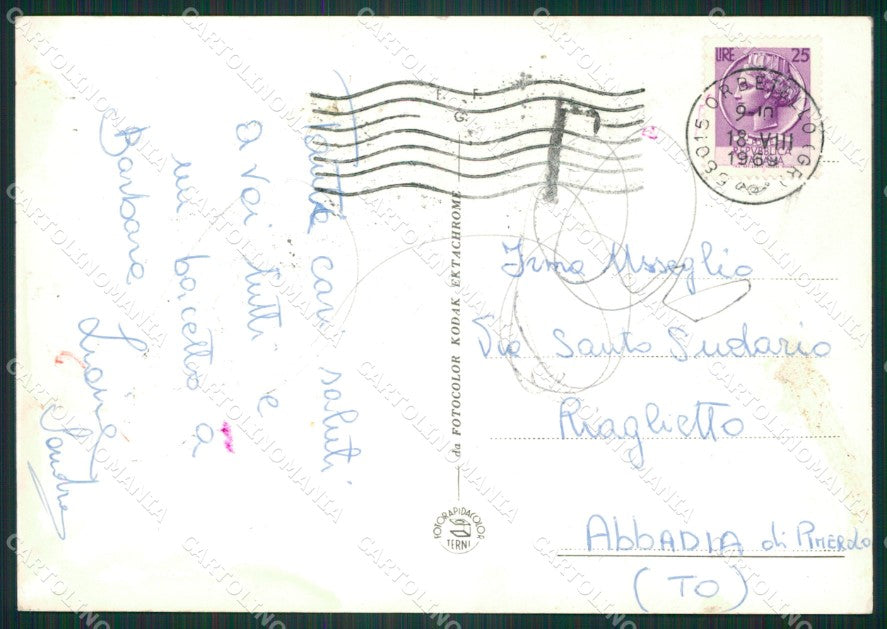 Grosseto Monte Argentario Porto Ercole Saluti da Foto FG cartolina ZKM8295 – retro